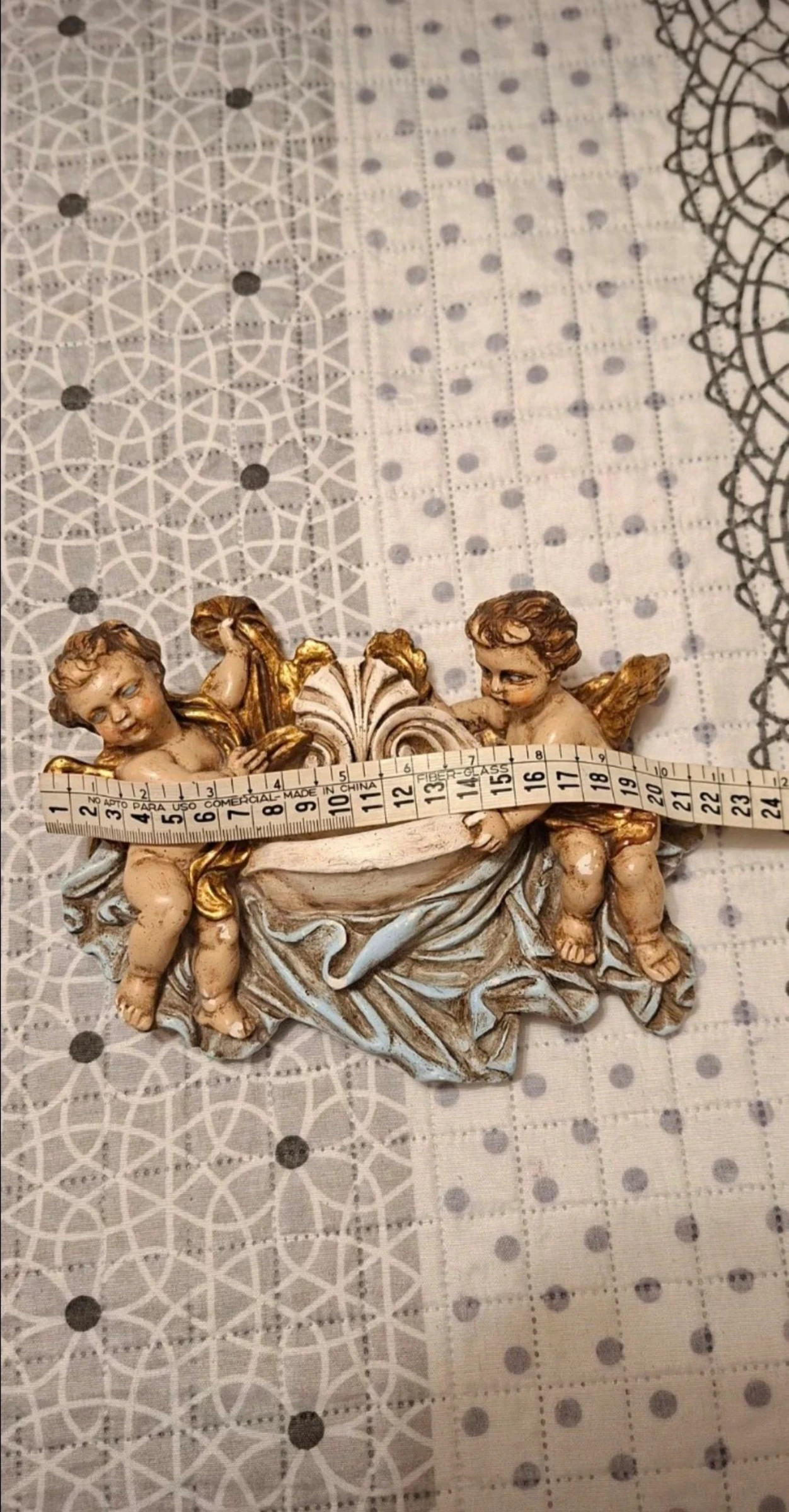 Anges pile baptismale, à accrocher au mur – photo 6